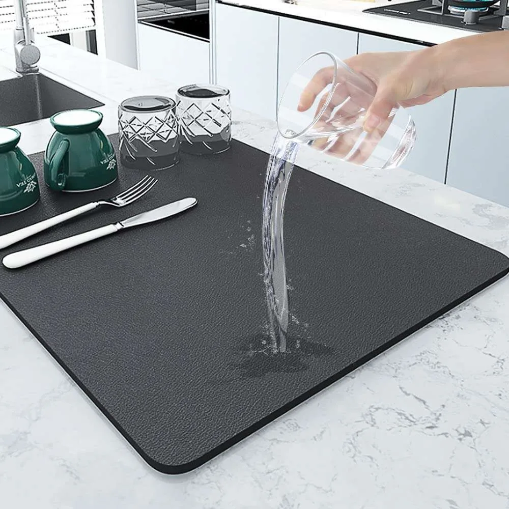 Super Absorbent Dish Drying Mat