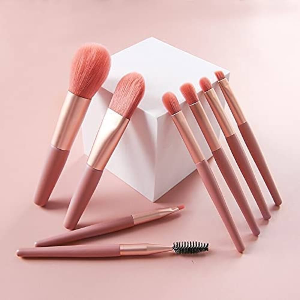 8 Pcs Makeup Brush Set image 3