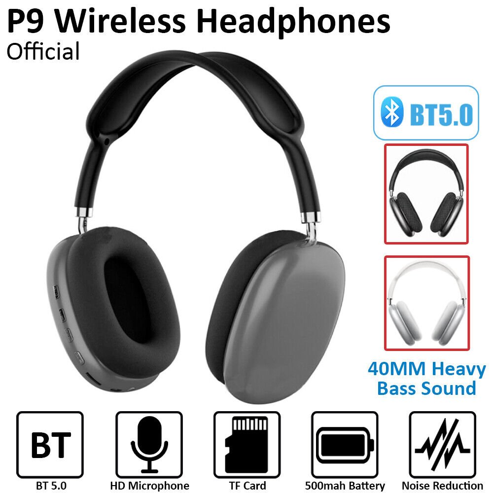 P9 Wireless Bluetooth Headset image 3