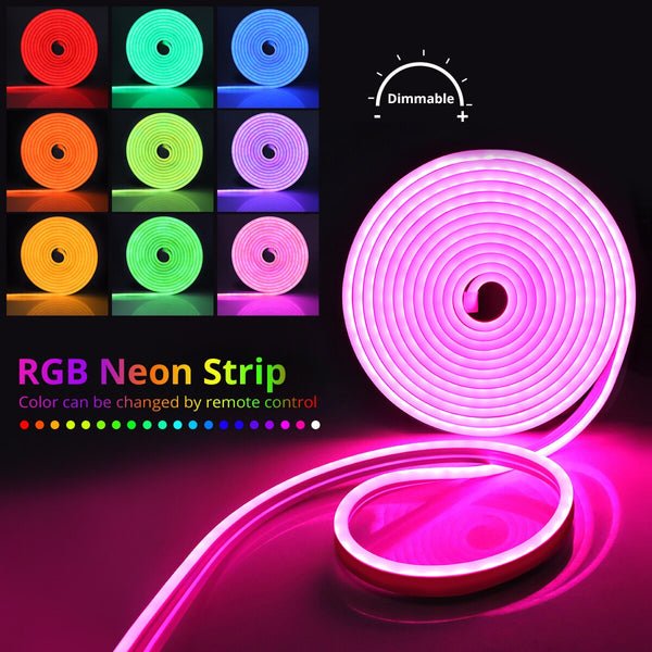12V DC Neon Strip Light - 5m