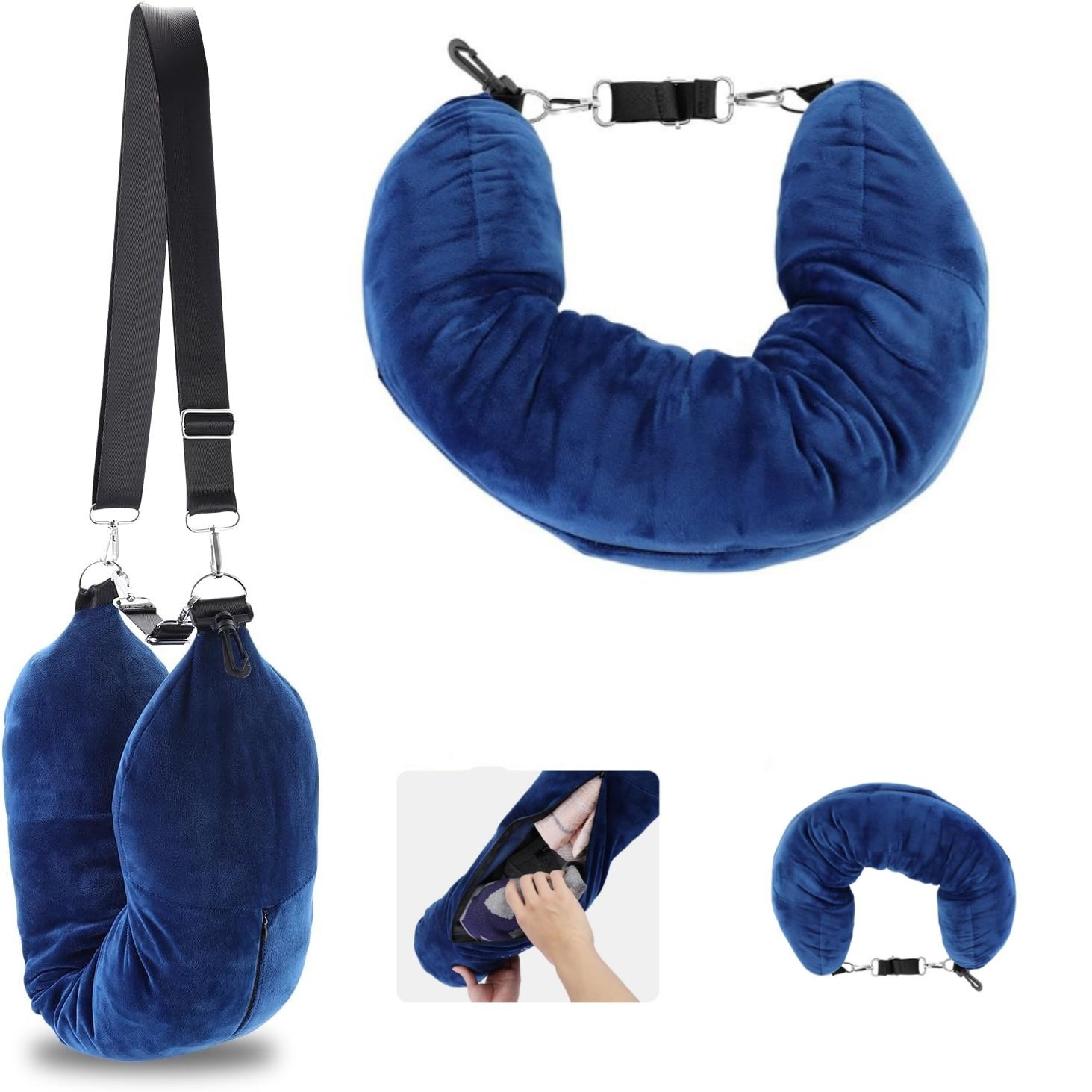 Travel Neck Pillow - Fillable image 5