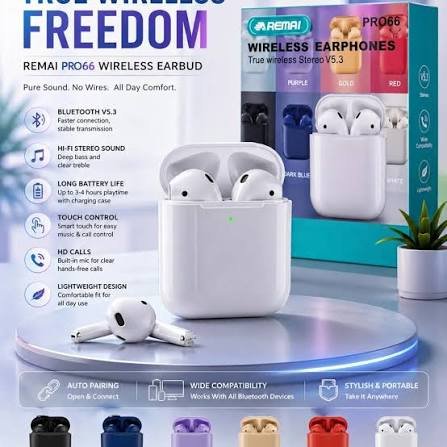 REMAI PRO66 Wireless Earbud image 3