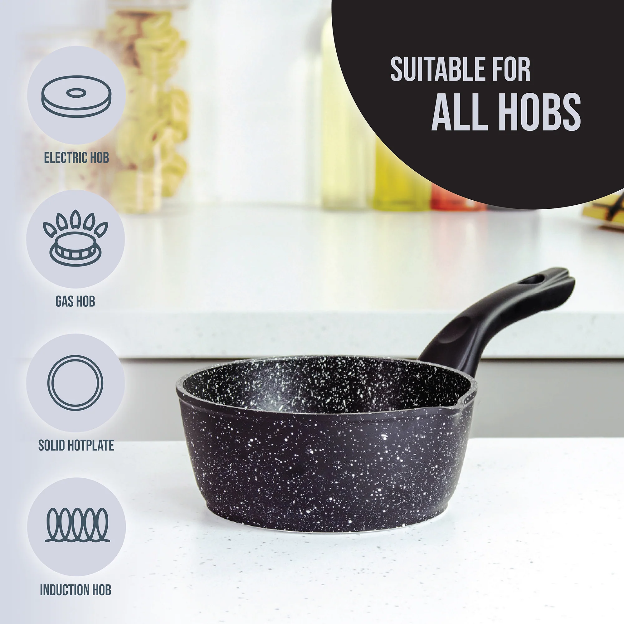 16cm Non Stick Milk Pot
